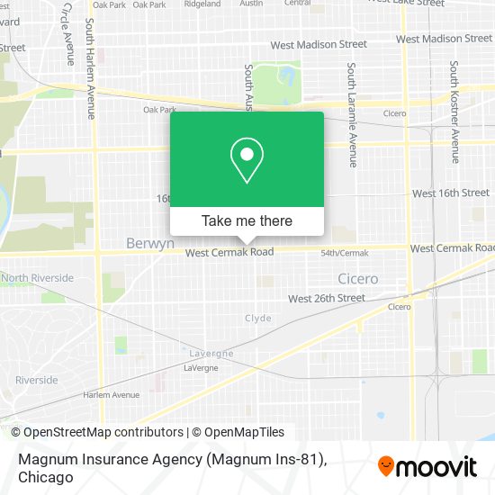 Mapa de Magnum Insurance Agency (Magnum Ins-81)