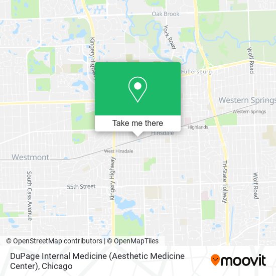 Mapa de DuPage Internal Medicine (Aesthetic Medicine Center)