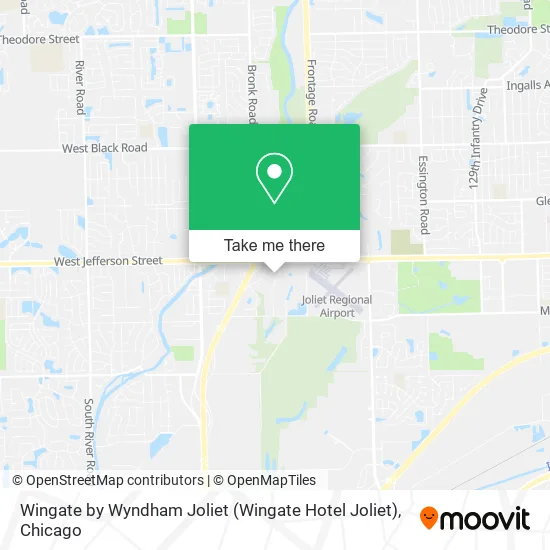 Wingate by Wyndham Joliet (Wingate Hotel Joliet) map