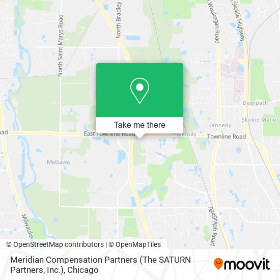 Meridian Compensation Partners (The SATURN Partners, Inc.) map