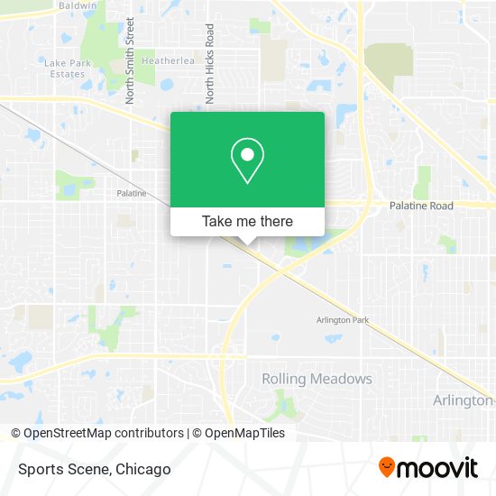 Sports Scene map