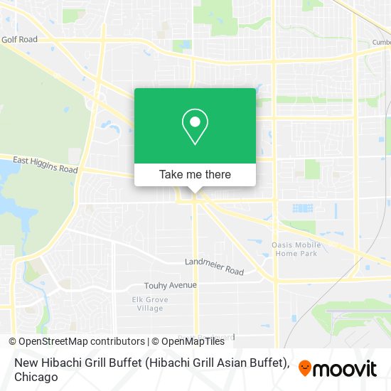 New Hibachi Grill Buffet map
