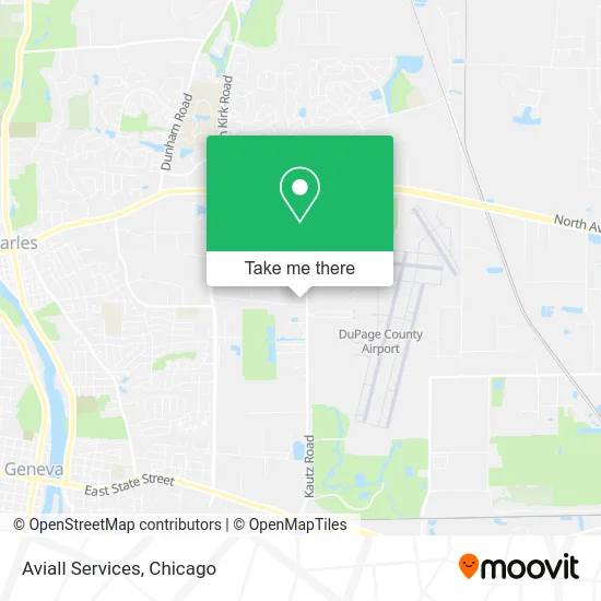 Aviall Services map