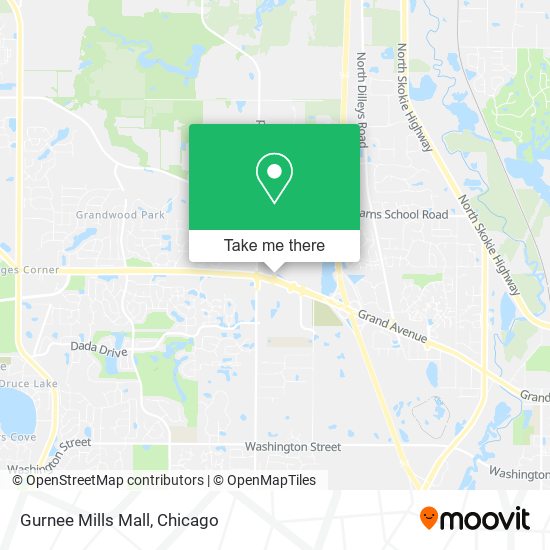 Gurnee Mills Mall map