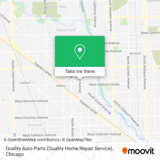 Mapa de Quality Auto Parts (Quality Home Repair Service)