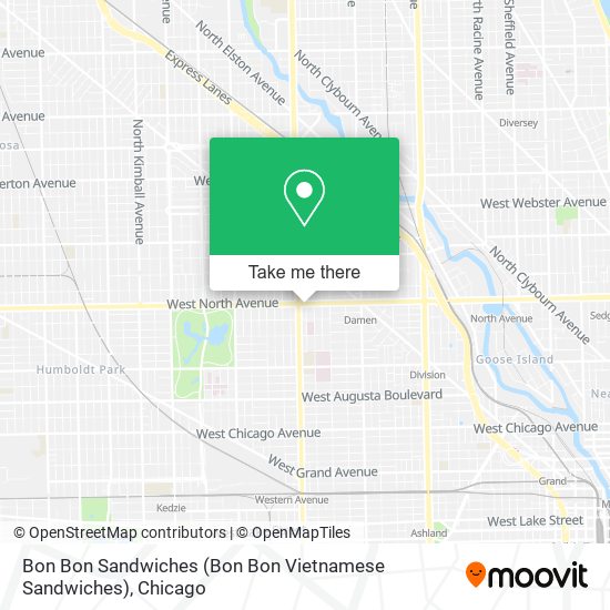 Mapa de Bon Bon Sandwiches (Bon Bon Vietnamese Sandwiches)