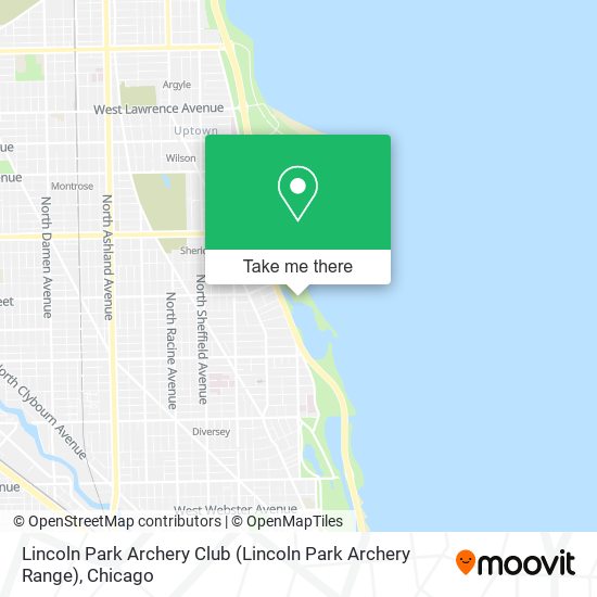 Lincoln Park Archery Club map