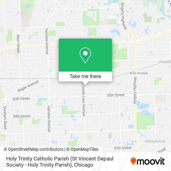 Holy Trinity Catholic Parish (St Vincent Depaul Society - Holy Trinity Parish) map
