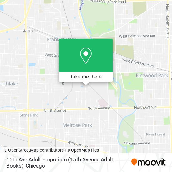 Mapa de 15th Ave Adult Emporium (15th Avenue Adult Books)