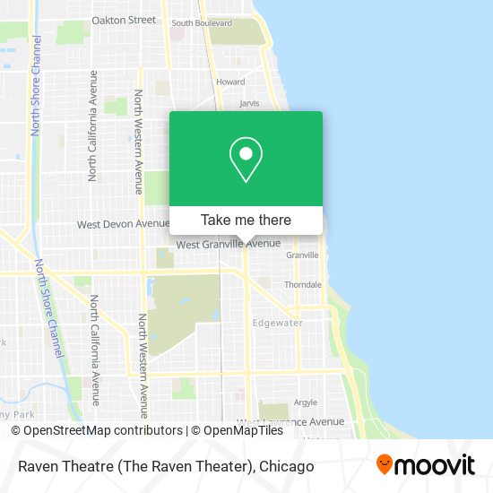Raven Theatre (The Raven Theater) map