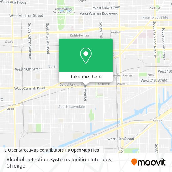 Alcohol Detection Systems Ignition Interlock map