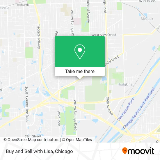 Buy and Sell with Lisa map