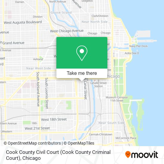 Mapa de Cook County Civil Court