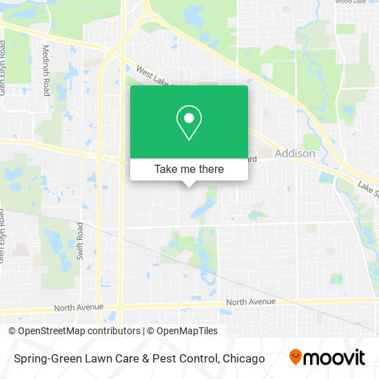 Mapa de Spring-Green Lawn Care & Pest Control