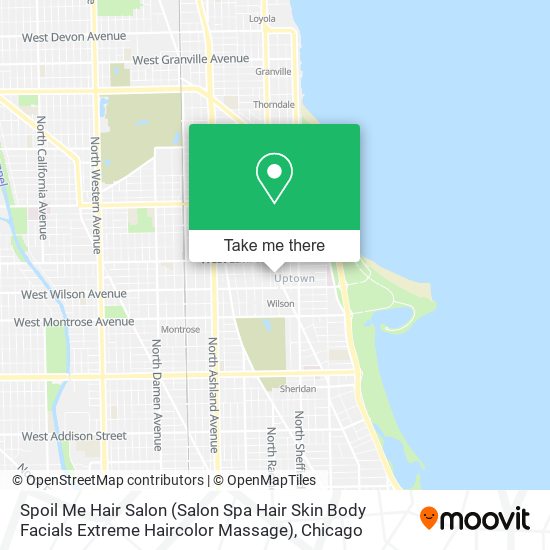 Spoil Me Hair Salon (Salon Spa Hair Skin Body Facials Extreme Haircolor Massage) map