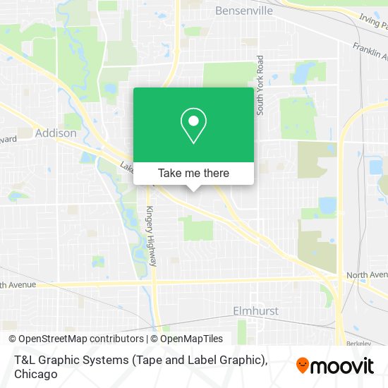 Mapa de T&L Graphic Systems (Tape and Label Graphic)