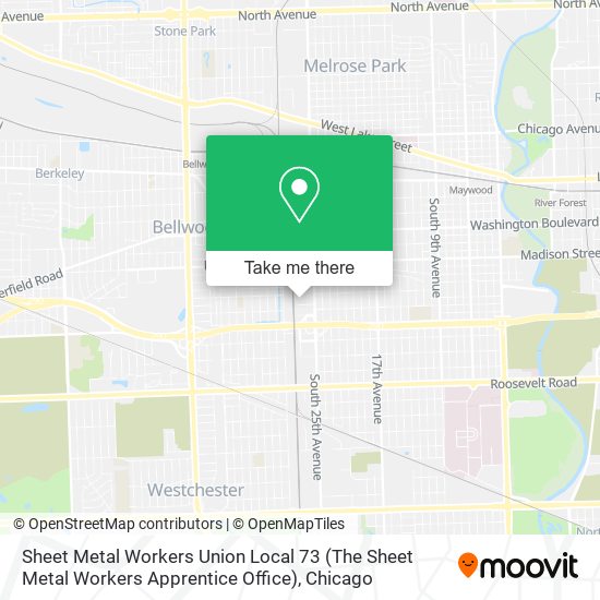 Sheet Metal Workers Union Local 73 (The Sheet Metal Workers Apprentice Office) map