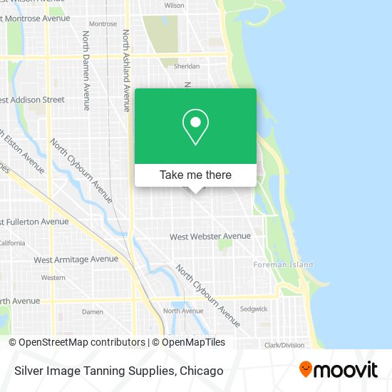 Silver Image Tanning Supplies map