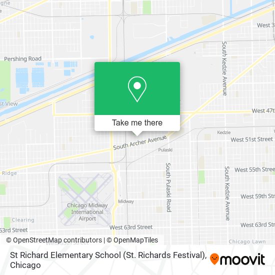 St Richard Elementary School (St. Richards Festival) map