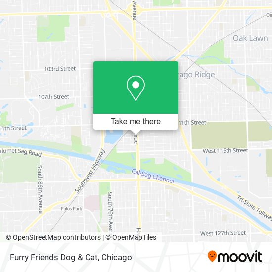 Furry Friends Dog & Cat map