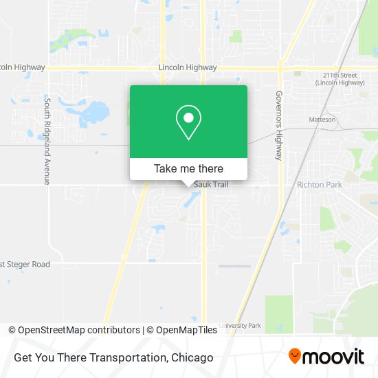 Get You There Transportation map