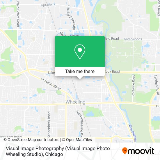 Mapa de Visual Image Photography (Visual Image Photo Wheeling Studio)