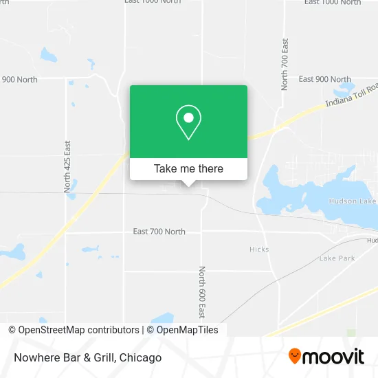 Nowhere Bar & Grill map