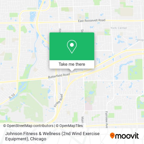 Johnson Fitness & Wellness (2nd Wind Exercise Equipment) map