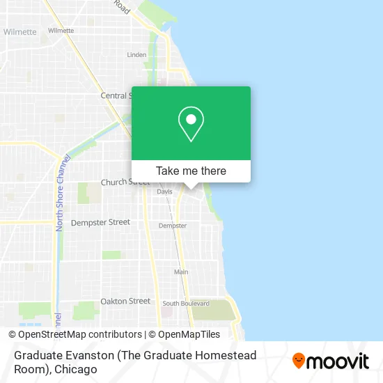 Graduate Evanston (The Graduate Homestead Room) map