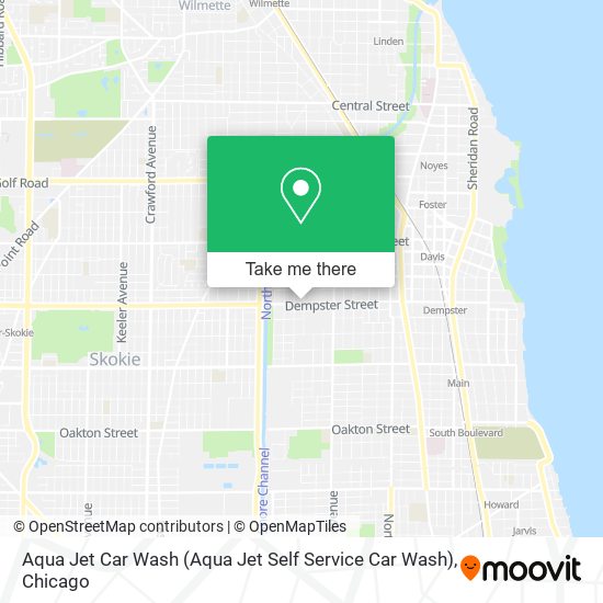 Mapa de Aqua Jet Car Wash (Aqua Jet Self Service Car Wash)