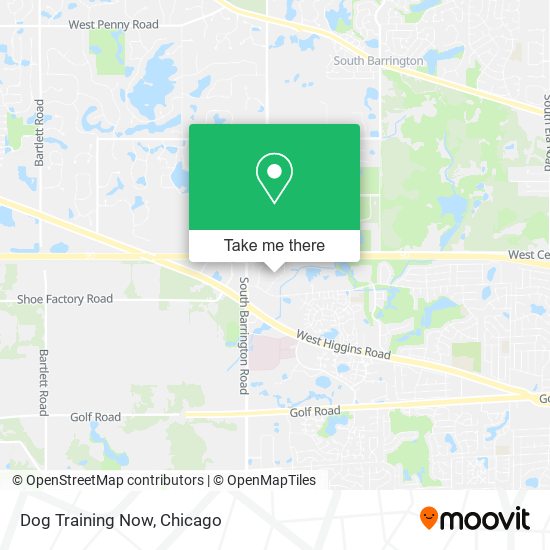 Mapa de Dog Training Now