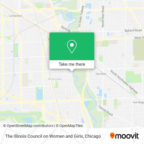 The Illinois Council on Women and Girls map