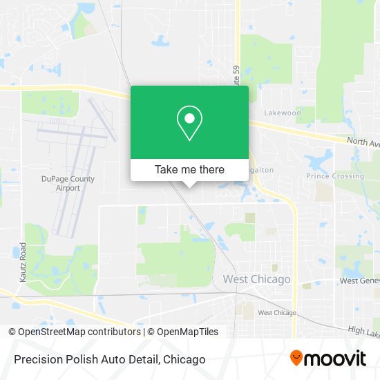 Precision Polish Auto Detail map