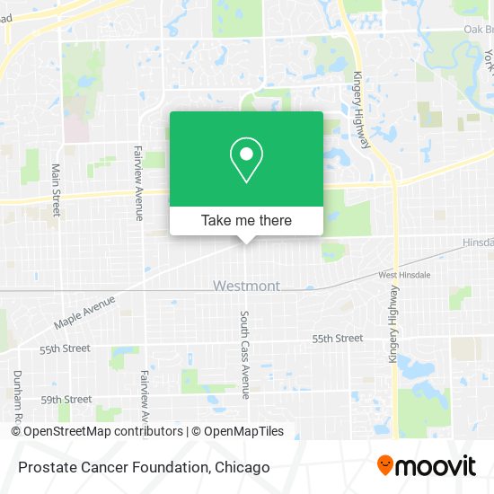 Mapa de Prostate Cancer Foundation