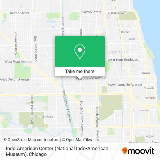 Indo American Center (National Indo-American Museum) map