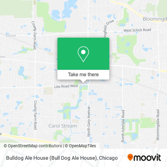 Bulldog Ale House (Bull Dog Ale House) map
