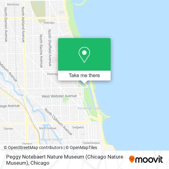 Peggy Notebaert Nature Museum (Chicago Nature Museum) map