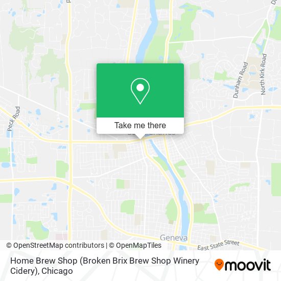 Home Brew Shop (Broken Brix Brew Shop Winery Cidery) map