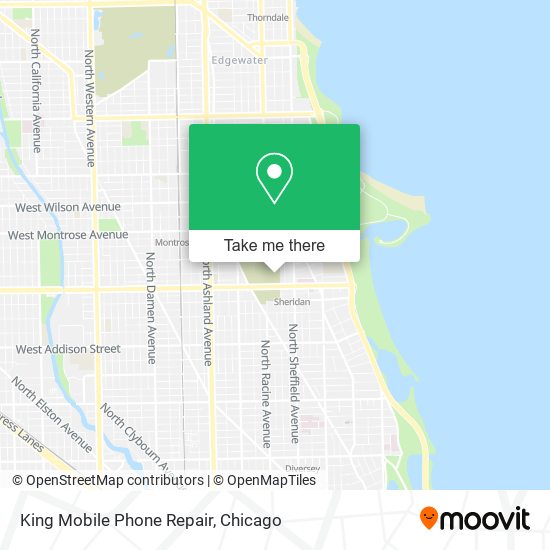 King Mobile Phone Repair map