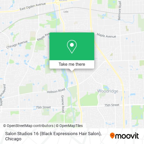 Salon Studios 16 (Black Expressions Hair Salon) map