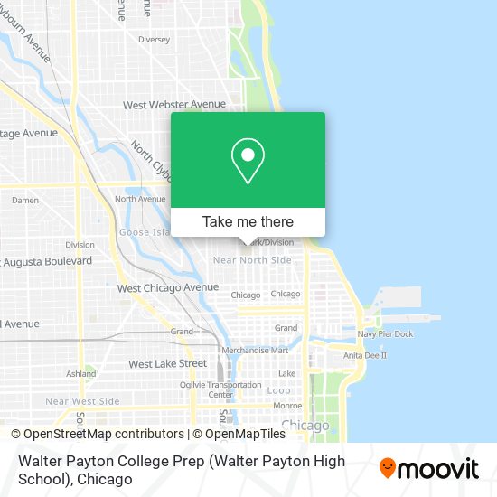 Walter Payton College Prep (Walter Payton High School) map