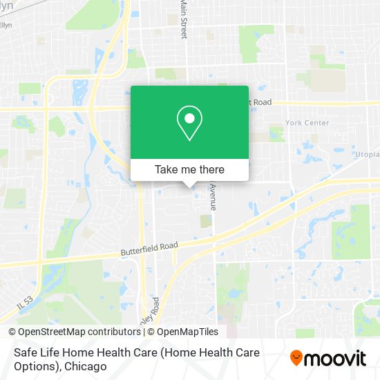 Mapa de Safe Life Home Health Care (Home Health Care Options)