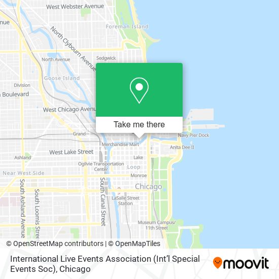 International Live Events Association (Int’l Special Events Soc) map
