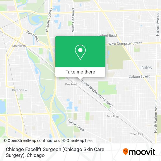 Chicago Facelift Surgeon (Chicago Skin Care Surgery) map