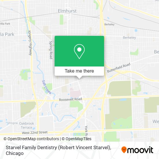 Mapa de Starvel Family Dentistry (Robert Vincent Starvel)