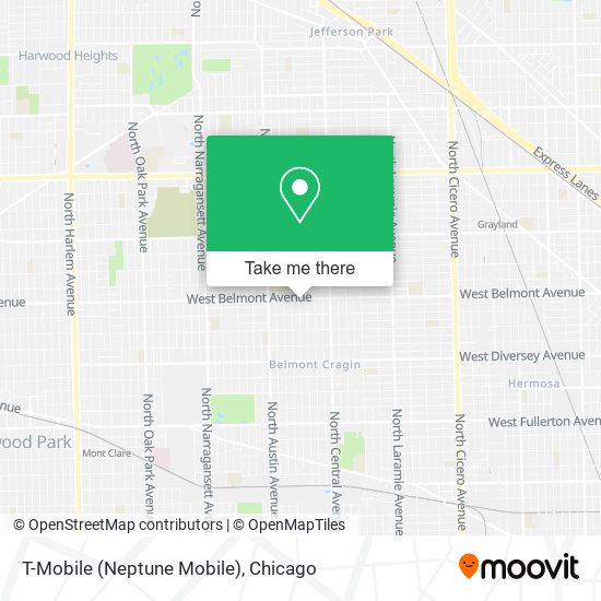 T-Mobile (Neptune Mobile) map