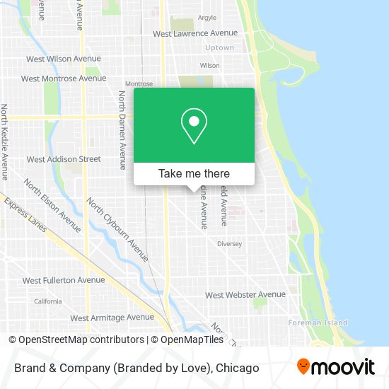 Brand & Company (Branded by Love) map