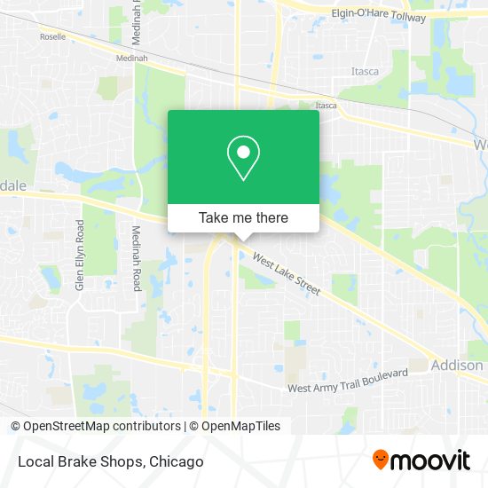 Mapa de Local Brake Shops