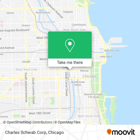 Charles Schwab Corp map