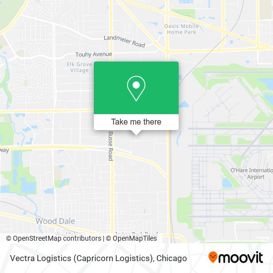 Vectra Logistics (Capricorn Logistics) map